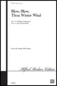 Blow, Blow Thou Winter Wind TTB choral sheet music cover